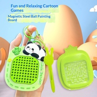 Porte-clés en PVC personnalisé en forme de frites et de burger, anti-stress, avec perles, tableau de dessin, jouet pour enfants, pendentif en plastique