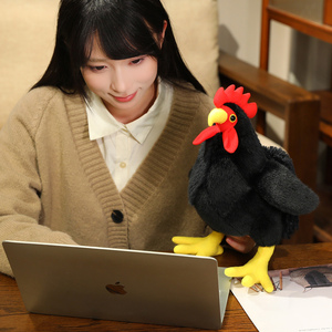 リアルなオンドリぬいぐるみぬいぐるみシミュレーションアニマルホームデコレーションキッズギフト - Product Image 5