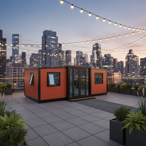 บ้านสำเร็จรูปคุณภาพแข็งแรง ปรับแต่งได้ตามต้องการ ใช้เป็นบ้านพักอาศัย สำนักงาน หรือสตูดิโอทำงานระยะไกล แบบพ็อดเฮาส์ ขยายได้ เป็นบ้านคอนเทนเนอร์ - Product Image 1