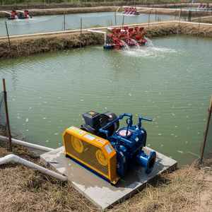 Soplador de Aire para Acuicultura Jianyu, Soplador de Raíces de Tres Lóbulos, Motor para Alimentación de Peces, Aireadores para Granjas de Camarones - Product Image 1