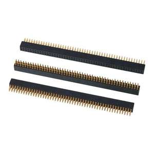 Nouvelle barrette de connexion femelle à double rangée de broches droites 1,27 mm 0,46 SQ H=3,8 - Product Image 5
