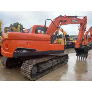 Doosan DX140 <span class=keywords><strong>14ton</strong></span> Excavadora sobre orugas mediana Cummins Motor de alta potencia de excavación Maquinaria de construcción original de Japón 1 año - Product Image 3