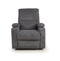 Fauteuil inclinable électrique en tissu, canapé inclinable individuel avec porte-gobelet pour salon, mobilier de maison