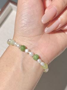 UM Jewelry <b>Copper</b> Fashionable and Delicate Beaded <b>Bracelet</b> For Unisex Daily Wear and Gift - Product Image 1