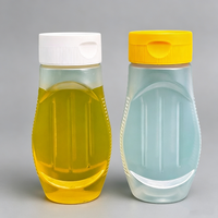 Individuell bedruckbare 220ml 260g Ketchup-, Salatdressing- und Marmeladenflaschen mit Klappverschluss – Heißabfüllbare Quetschbehälter für Schokoladensirup