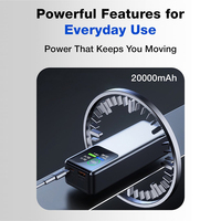 Kitway OEM 20000mAh Batterie Externe Li-Polymère 100W Type-C Double Port Chargeur Rapide Écran Intelligent Batterie Externe Portable