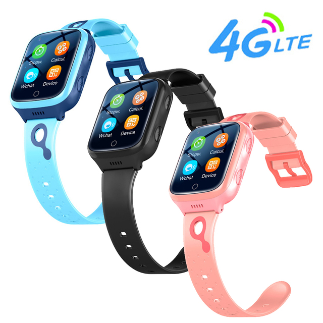 K9 4G 1.83" HD IPS Square Display Children Smartwatch LBS+GPS+WIFI Payment Location Tracking SIM Card Video Calling Calendar