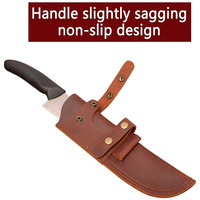 Sacoche de ceinture tactique en cuir pour outils de survie en extérieur, étui EDC pour lampe torche et couteau, pochette de rangement 13x17,5CM