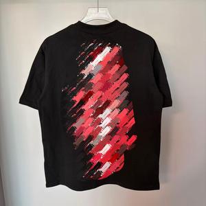 T-shirt Oversize da Uomo 100% Cotone di Alta Qualità BST, Nuova Moda Streetwear con Stampa Grafica Stile Mixed Emotions - Product Image 3