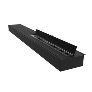 Brûleur de cheminée <span class=keywords><strong>bio</strong></span>éthanol moderne en acier de 1500 mm (5 pieds) et 18 litres pour hôtel, à insertion, éco-flamme - Product Image 4