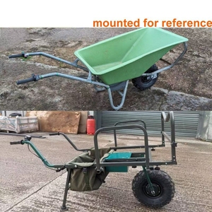 Elektrische besturingskit voor boerderijviskarren 24v 36v 48v 350w, conversiekit voor kruiwagen, 14,5 inch karremotorwiel met band - Product Image 6