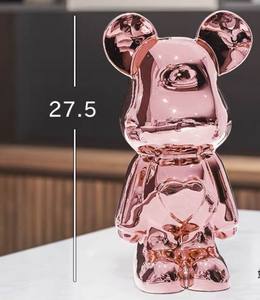 Venta Directa de Fábrica a Precios Preferenciales, Artesanías de Interior, Decoración del Hogar, Artesanías de Resina Animal, Esculturas Modernas, <span class=keywords><strong>Bearbrick</strong></span> de Resina - Product Image 2