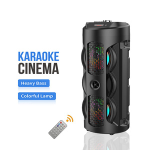 Loa Bluetooth Siêu Trầm Di Động <span class=keywords><strong>4</strong></span> Inch ZQS4243 Đôi Caixa De Som <span class=keywords><strong>Led</strong></span> Không Dây Có Đèn Phụ - Product Image 1