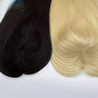 Extensions de cheveux humains européens Remy, toupet, intégration de cheveux en filet droit, pas cher, 4x6, 5x5, 6x6, pour femmes