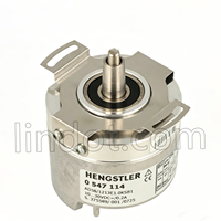 Nouvel encodeur rotatif HENGSTLER AD58/1213E10KSB1 à montage sur bride, multi-tours absolu, fabriqué en Chine 0547114