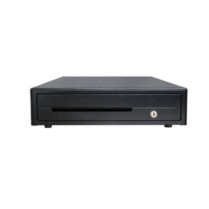 <span class=keywords><strong>CK</strong></span>-410 5 proyecto de ley 8 moneda llave cerradura caja registradora caja de metal negro - Product Image 5