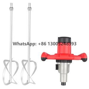 Máy trộn thực phẩm 1600W Máy trộn bê tông sơn xi măng thạch cao vữa phủ bột Putty cầm tay điện vô lăng trộn - Product Image 2