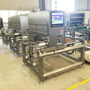 योगर्ट पैकेजिंग लाइन के लिए अनुकूलित स्वचालित उत्पादन तरल भरने वाले वजन मशीन - Product Image 1