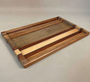 ถาดไม้แกะสลักด้วยมือสำหรับจัดแสดง - Product Image 3