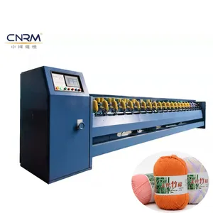 CNRM Alta Velocidade Multi Fusos Bola Máquina De Enrolamento com PLC Controlado Thread Ball Making Machine