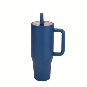 2026 New 40oz Luxury Vacuum <b>Flask</b> <b>Bottle</b> 304 Stainless Steel Iced Coffee Tumbler Leak-Proof Foldable Portable Direct-Drinking - Product Image 2