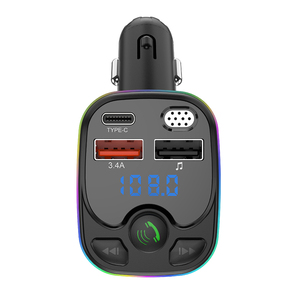 C8 Transmisor de coche MP3 Carga rápida PD20W Manos libres FM Coche Carga rápida - Product Image 4