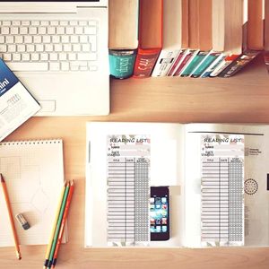 Liste de lecture signet bibliothèques personnelles <span class=keywords><strong>livre</strong></span> Tracker lecture Page cartes journal pour lire étudiant amoureux lecteurs - Product Image 5