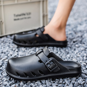 Pantofole da <span class=keywords><strong>uomo</strong></span> alla moda da <span class=keywords><strong>uomo</strong></span> antiscivolo antiscivolo <span class=keywords><strong>con</strong></span> suola spessa per aumentare le scarpe versatili - Product Image 4