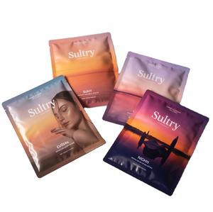 Sachets à trois soudures personnalisés de haute qualité fabriqués en Chine pour échantillons cosmétiques (sérum, lotion et écran solaire) avec impression couleur - Product Image 2