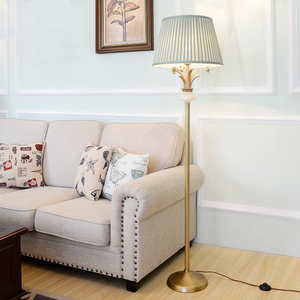 Đèn Bàn Đá Cẩm Thạch Bằng Đồng Sang Trọng Nhẹ Hiện Đại Đèn Sàn Phòng Ngủ Phòng Khách Biệt Thự Dự Án Khách Sạn Nhà Máy Bán Buôn - Product Image 6