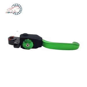 Palanca de Freno Delantero para Motocicleta CQHZJ, Palanca de Freno Plegable para <span class=keywords><strong>Motocross</strong></span>, 7 Velocidades Ajustables para YAMAHA <span class=keywords><strong>KAWASAKI</strong></span> - Product Image 2