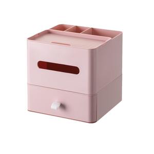 Boîte de rangement de bureau Fuyime avec tiroir, organisateur polyvalent pour maquillage et petits objets, 6-10L, style simple - Product Image 2