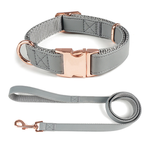 Arnés de diseño personalizado para perro, conjunto de <span class=keywords><strong>Collar</strong></span> a juego, Bandana de neopreno Reversible y correa - Product Image 1