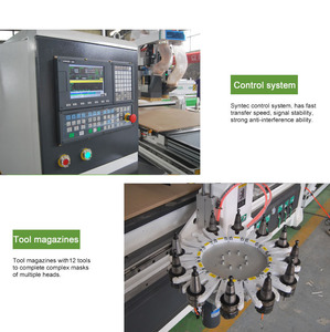 Trung Tâm Cho Ăn Và Làm Tổ Tự Động RCA1325 Máy <span class=keywords><strong>Cnc</strong></span> Để Làm Tủ Và Chế Biến Gỗ - Product Image 3