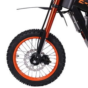 Motocicleta eléctrica todoterreno de 3000W con batería de 30AH, doble amortiguación y neumáticos de 14 pulgadas, disponible en la UE. - Product Image 6