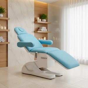 Mesa de tratamiento de masaje de Spa médico profesional, silla de pedicura, cama de tatuaje estético de clínica, juego de cama de salón de belleza Facial eléctrico - Product Image 1