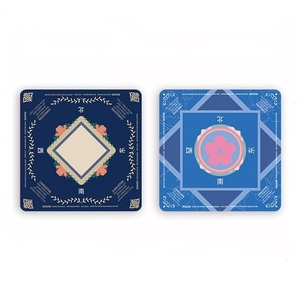 แผ่นรองเล่นไพ่นกกระจอกแบบเงียบ หนา 2 มม. แผ่นรองป้องกันสำหรับไพ่นกกระจอก ป้องกันการลื่น ดีไซน์พกพาแบบม้วนเก็บได้ - Product Image 3