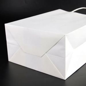 Bolsa de Papel Kraft Personalizada al por Mayor con Asa para Restaurante, Panadería, Pastelería, Comida para Llevar, Regalos, Compras, Entrega, Arte y Zapatos - Product Image 6