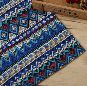 Lijiang-tissu de coton <span class=keywords><strong>et</strong></span> de <span class=keywords><strong>lin</strong></span>, étoffe à imprimés, Style National, pour Table <span class=keywords><strong>et</strong></span> canapé, tendance, Diy bricolage, été - Product Image 4