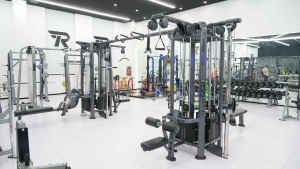 Équipement de musculation en gros : Appareil commercial multi-jungle 8 stations Rosen Fitness à charges guidées, couleur personnalisable haut de gamme, pour la musculation - Product Image 5