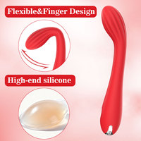 Jouet sexuel pour adultes, poupée de masturbation vaginale avec stimulation du point G, design flexible pour les doigts, 12 fréquences de vibrations, massage