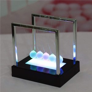 Gelsonlab HSPD-343 Newton Cradle Balance Ball Led Balancer <span class=keywords><strong>Physique</strong></span> Sciences Pendule Bureau pour Bureau Professeur <span class=keywords><strong>de</strong></span> <span class=keywords><strong>Physique</strong></span> - Product Image 3