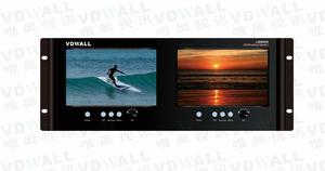 Ban Đầu Vdwall LBM808 Màn Hình LED Màn Hình Phát Sóng Tiêu Chuẩn 4U Rack-Mount Thiết Kế 2 Đơn Vị Màn Hình <span class=keywords><strong>LCD</strong></span> - Product Image 5