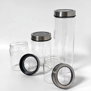 Frascos de Vidrio Versátiles para Almacenamiento Doméstico, Botellas de Vidrio al por Mayor con Tapa de Acero para Alimentos y Productos Secos - Product Image 4