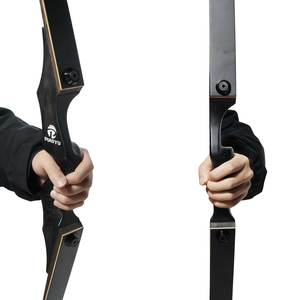 Arco Ricurvo Piaoyu Lingyun con Opzioni di Peso di Trazione 25-60 libbre, Impugnatura in Laminato ad Alta Densità per Tiro con l'Arco e Tiro al Bersaglio - Product Image 3