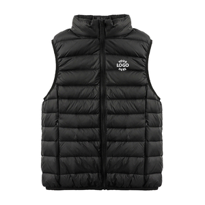 Chaleco Acolchado de Invierno para Mujer, Ecológico, Transpirable, Ligero, Casual, sin Mangas, Tejido, Cortavientos, con Cierre, 100% - Product Image 1