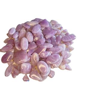 Lote de cabujón de piedras preciosas sueltas de kunzita Rosa hermosa Premium Natural para joyería curativa precio al por mayor - Product Image 1