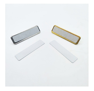 Personalize Suas Fotos Boa Qualidade Cartão Peito Roupas Adesivo Nome Magnético Crachá Tag Sublimação Peito tag Broches Mulheres - Product Image 6