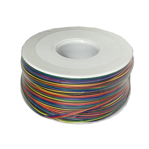 OKYN221025-6 1 rouleau de fil de cuivre plaqué étain 30AWG à âme unique/câble de liaison PCB 250M - Product Image 5