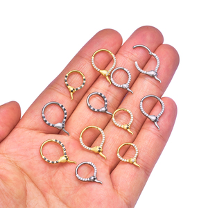 Nouveau à la mode G23 titane F136 serpent forme CZ incrustation nez cerceau segmenté oreille boucle d'oreille <span class=keywords><strong>Tragus</strong></span> Clips charnière anneau femmes <span class=keywords><strong>Piercing</strong></span> bijoux - Product Image 5